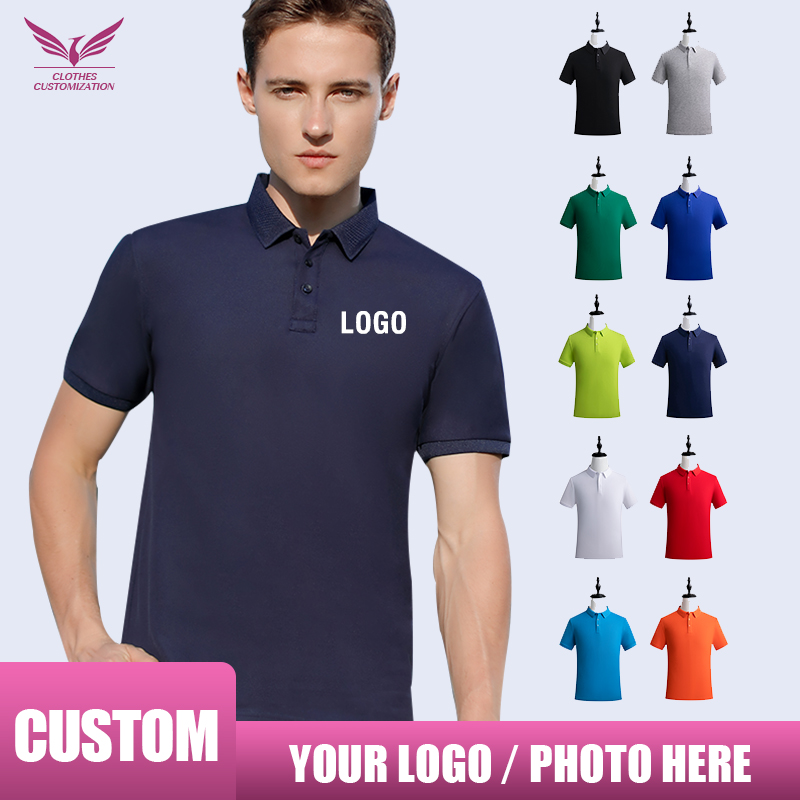 Embroidery Cotton Shirt - Camiseta Polo Personalizable con Bordado Personalizado,
