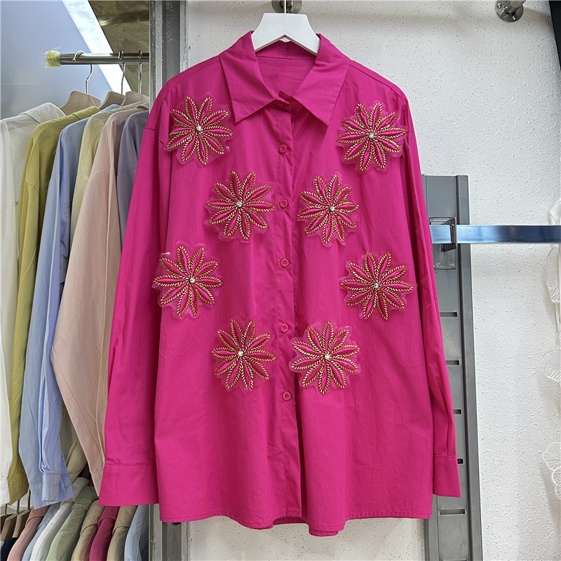 Blusas para Mujer, Camisa Vint - Embroidery Online reseña y precio