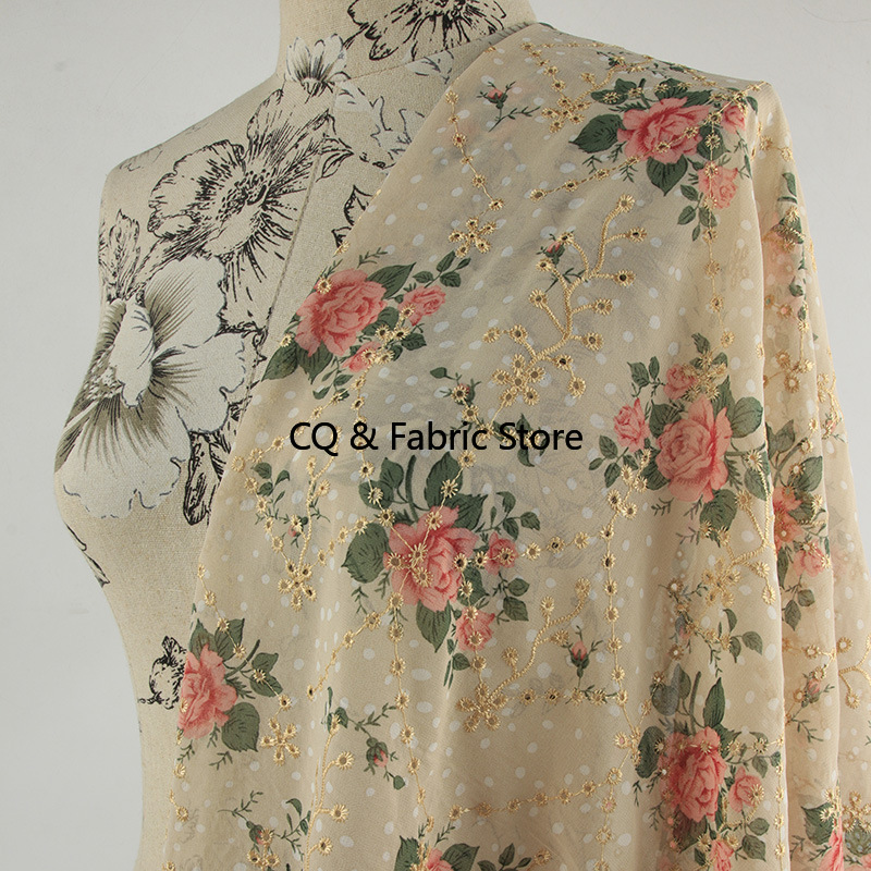 Nuevo patrón de rosas, tela de - Embroidery Rose reseña y precio