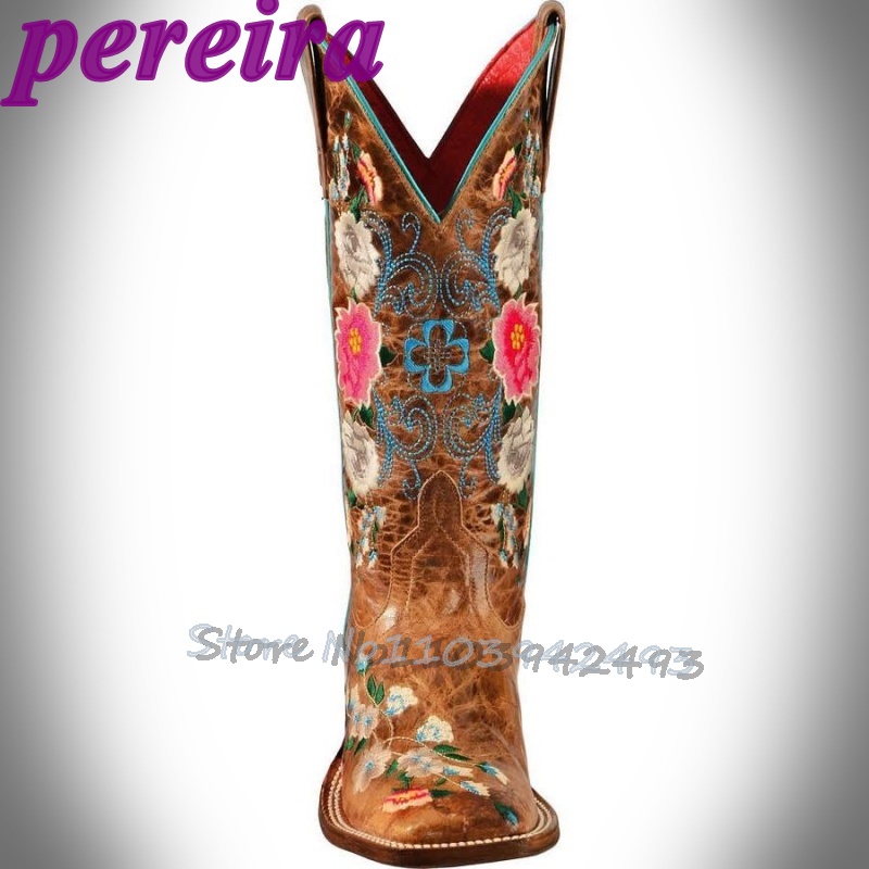 Botas de flores bordadas, Bota - Embroidery Rose reseña y precio