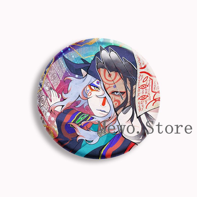 Mononoke Anime botón suave Pin - Embroidery Reddit reseña y precio