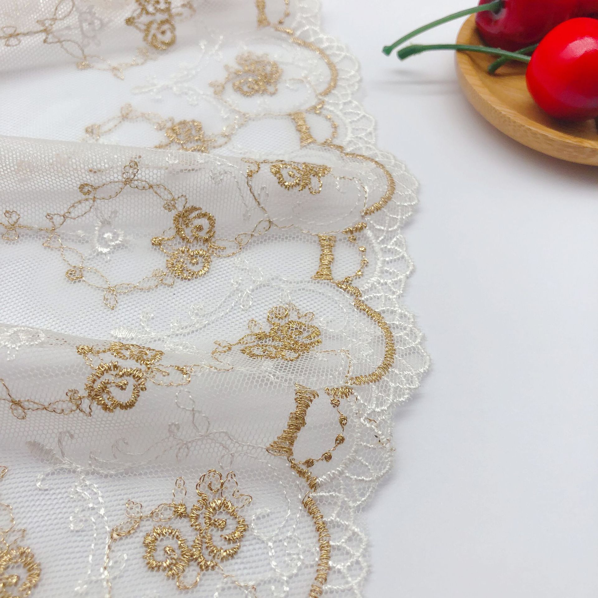 Malla bordada de 16,2 CM de an - Embroidery Rose reseña y precio