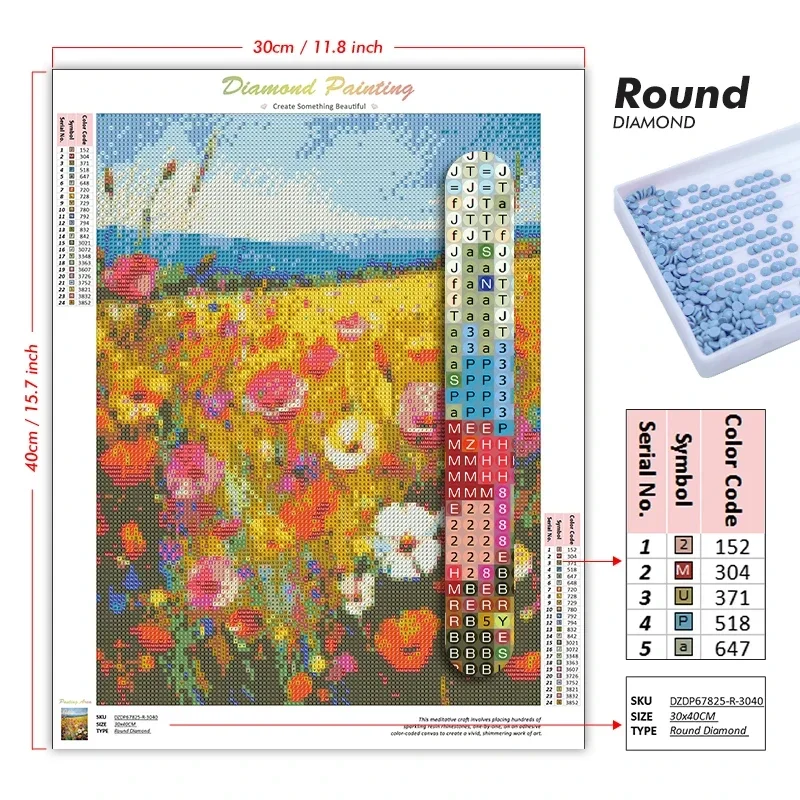 1 kit de pintura de diamantes  - Embroidery Bali reseña y precio
