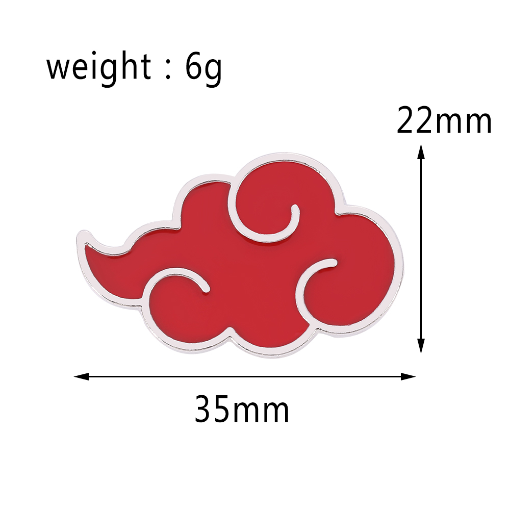 Broche de Naruto Akatsuki, Pin - Embroidery Reddit reseña y precio