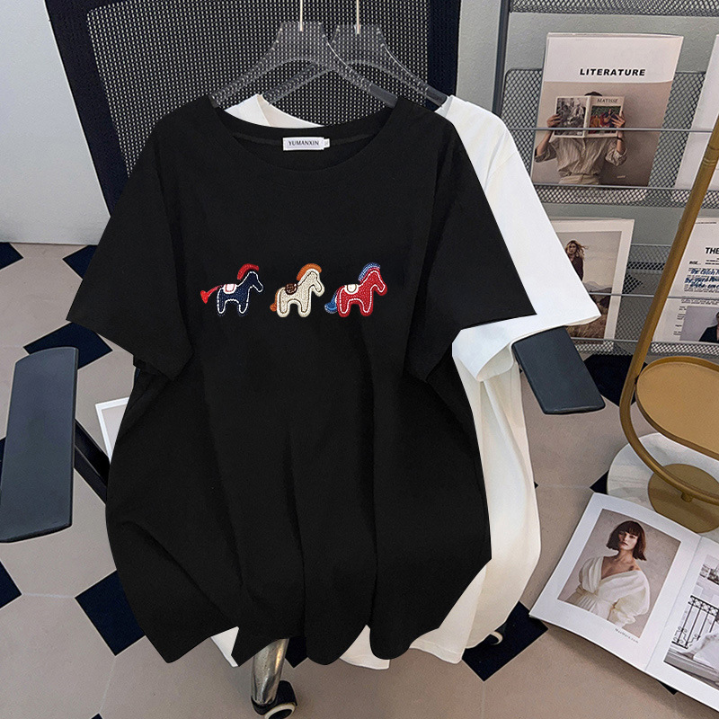 Camiseta de Verano para Mujer  - Embroidery Cotton Shirt reseña y precio