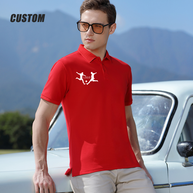 Camiseta Polo Personalizable c - Embroidery Cotton Shirt reseña y precio
