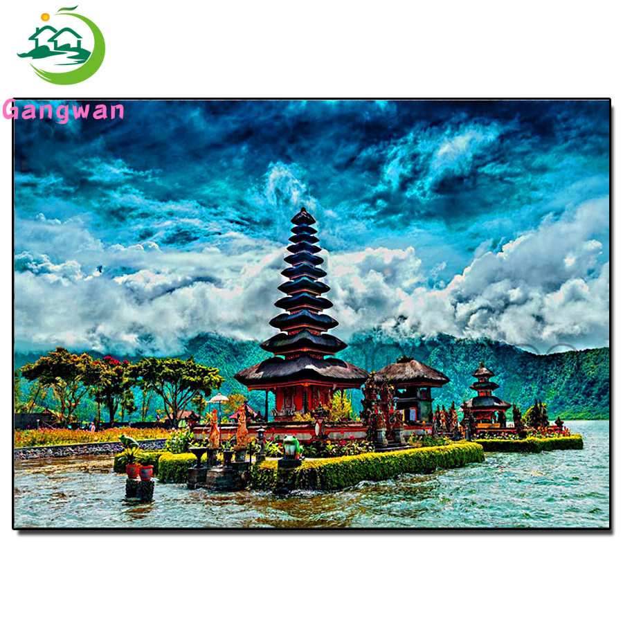 Pintura de diamantes de constr - Embroidery Bali reseña y precio