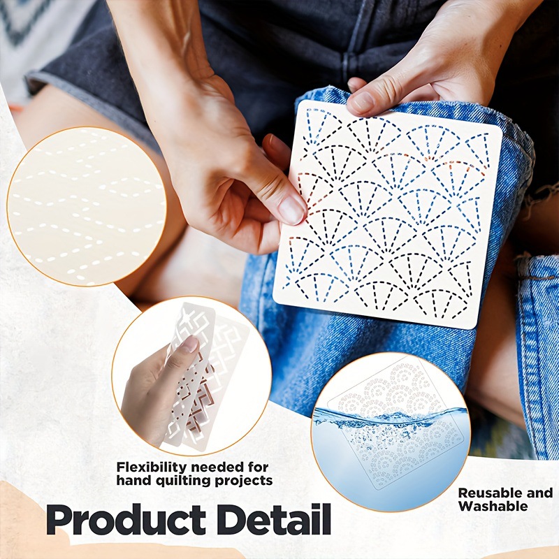 30 Uds plantillas de bordado p - Embroidery Meaning reseña y precio
