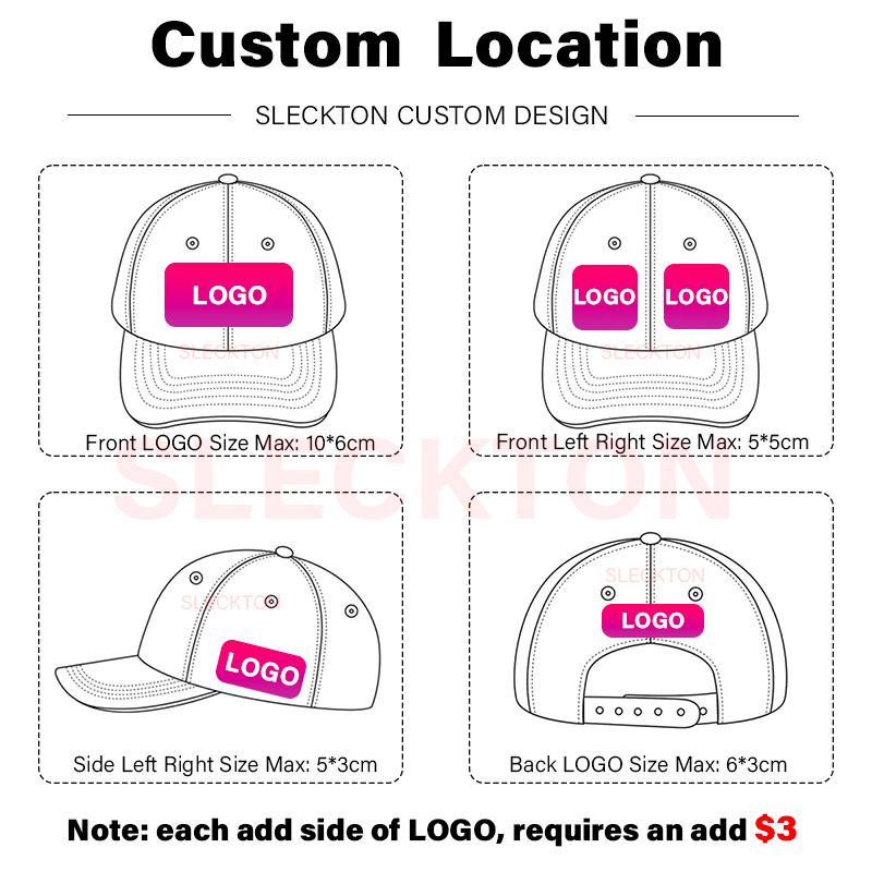 Gorra de béisbol personalizada - Embroidery Design Logo reseña y precio