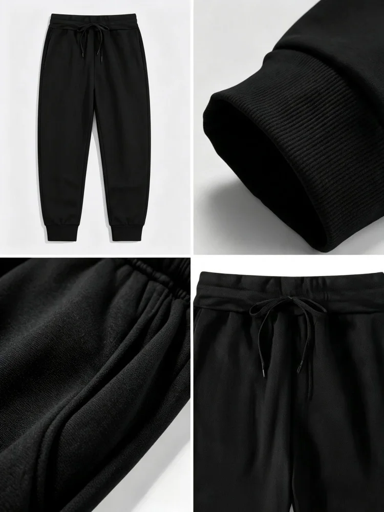Pantalones deportivos negros p - Embroidery Online reseña y precio
