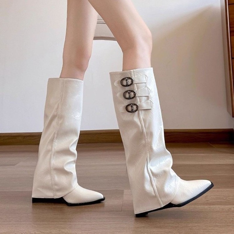 Botas altas hasta la rodilla c - Embroidery Garments reseña y precio