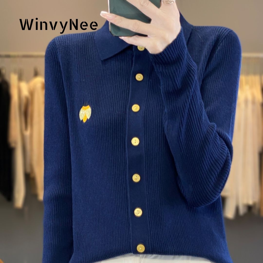 Ropa de Mujer WinvyNee, Cárdig - Embroidery Lady Bug reseña y precio