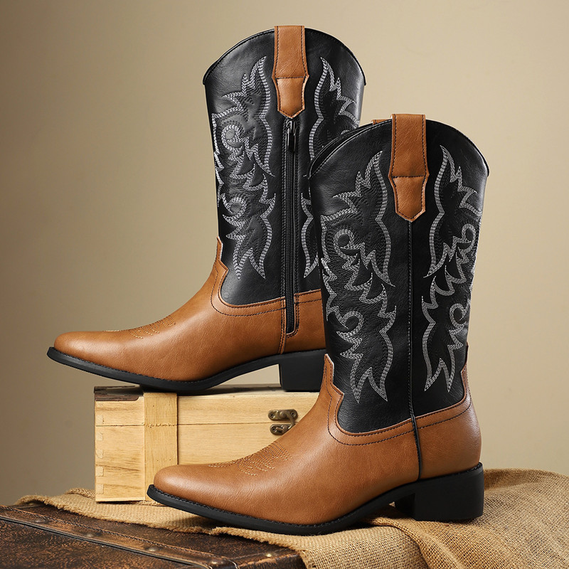 NUEVAS Botas Altas para Hombre - Embroidery Garments reseña y precio