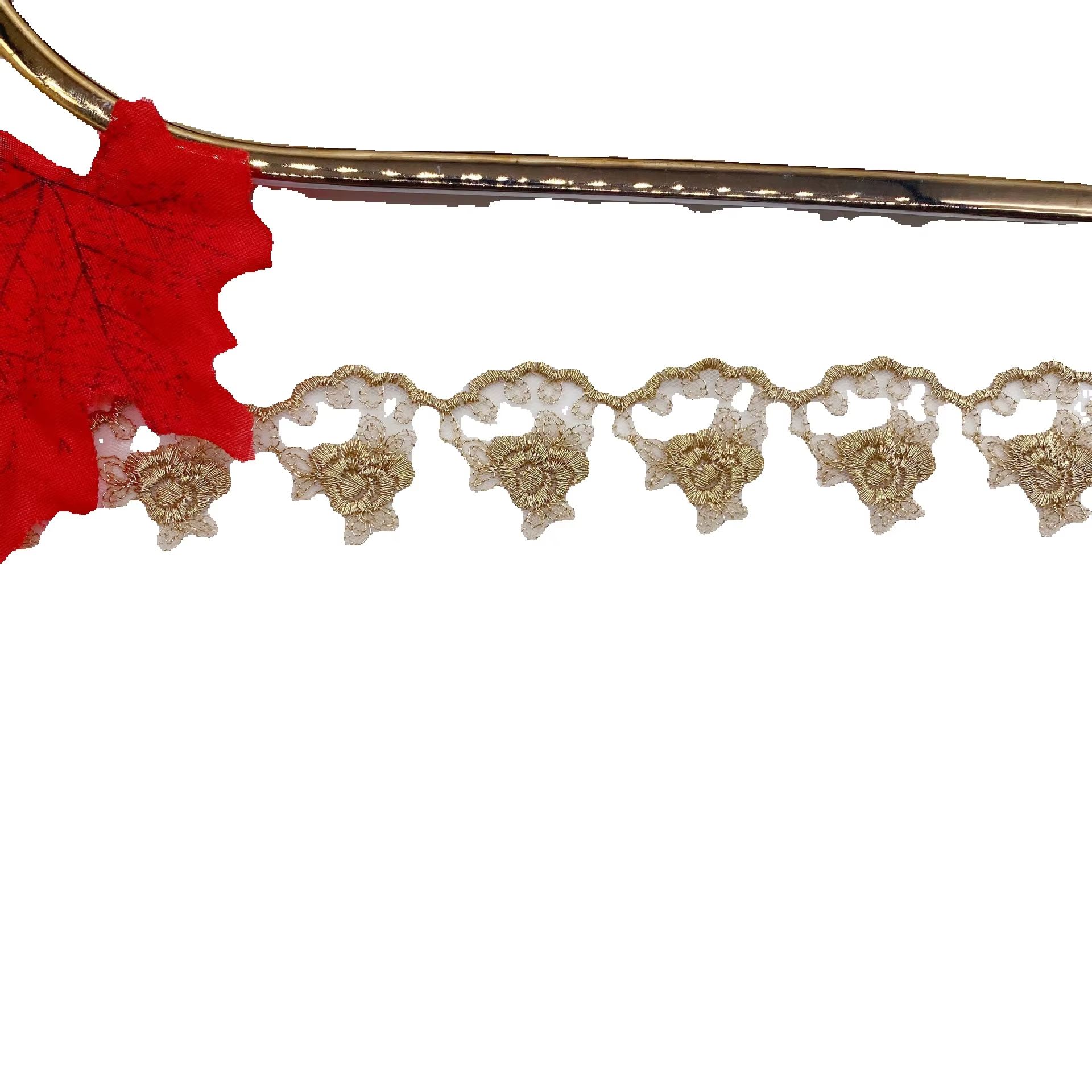 Encaje de malla con bordado de - Embroidery Rose reseña y precio