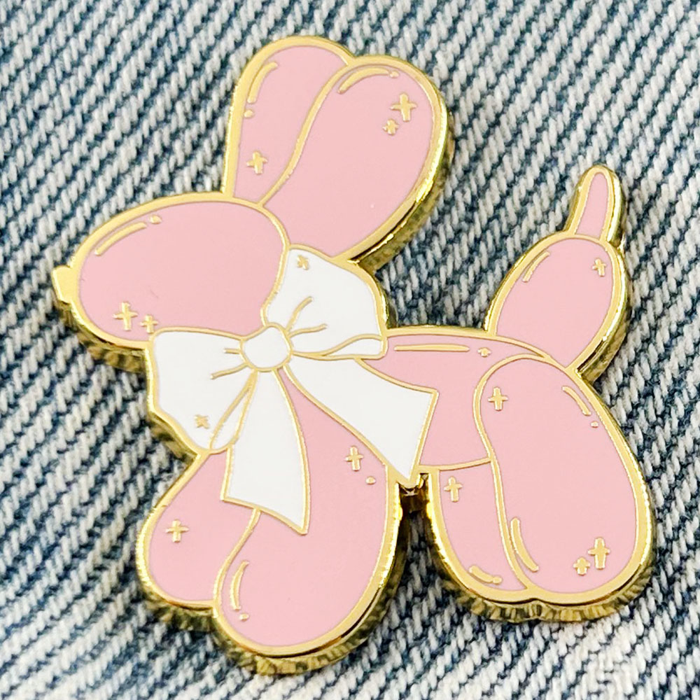 Pin esmaltado con forma de glo - Embroidery Bali reseña y precio